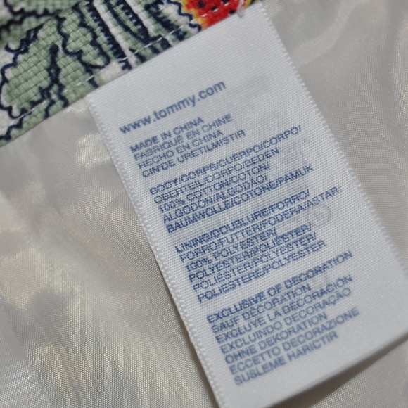 TOMMY HILFIGER Scaft Print Twill Pencil Skirt [F2] - Picture 6 of 6